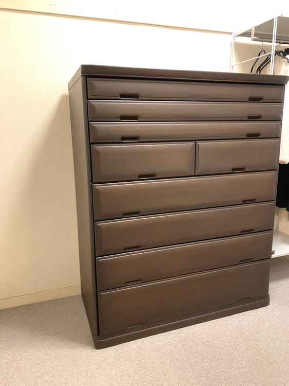 タンス　ウォールナット（家具・寝具）の商品画像 - 査定依頼日：2026年2月1日 - 最高査定価格：3,000円