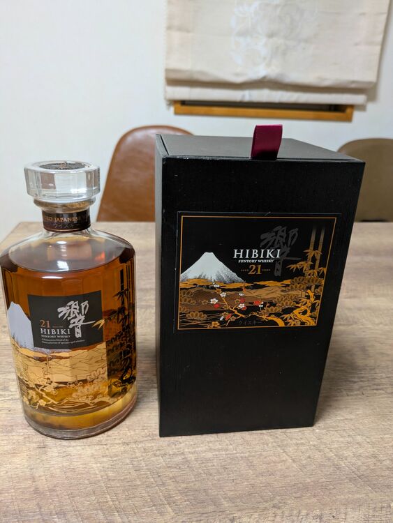 花鳥風月21年（お酒）の商品画像 - 査定依頼日：2025年9月16日 - 最高査定価格：89,000円