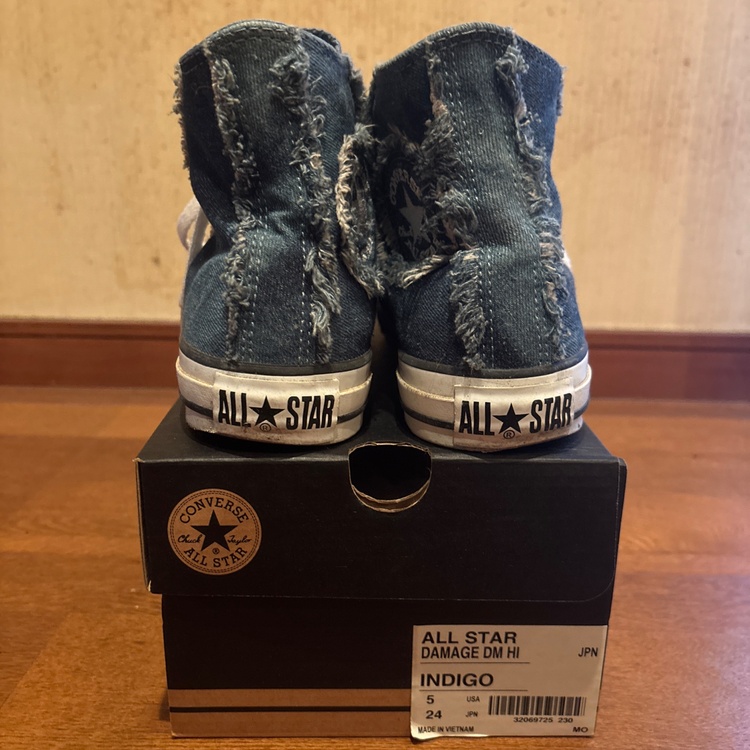 ALL STAR DAMAGE DM HI （古着・ファッション）の商品画像 - 査定依頼日：2026年4月23日 - 最高査定価格：100,000円