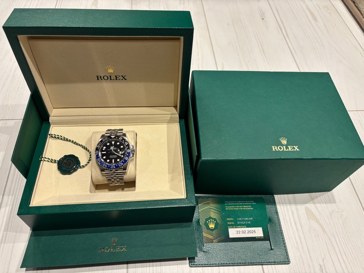 126710blnr（高級時計）の商品画像 - 査定依頼日：2026年1月26日 - 最高査定価格：3,000,000円