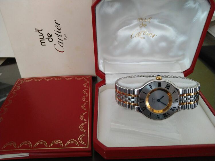 カルティエ マスト（高級時計）の商品画像 - 査定依頼日：2025年10月6日 - 最高査定価格：130,000円