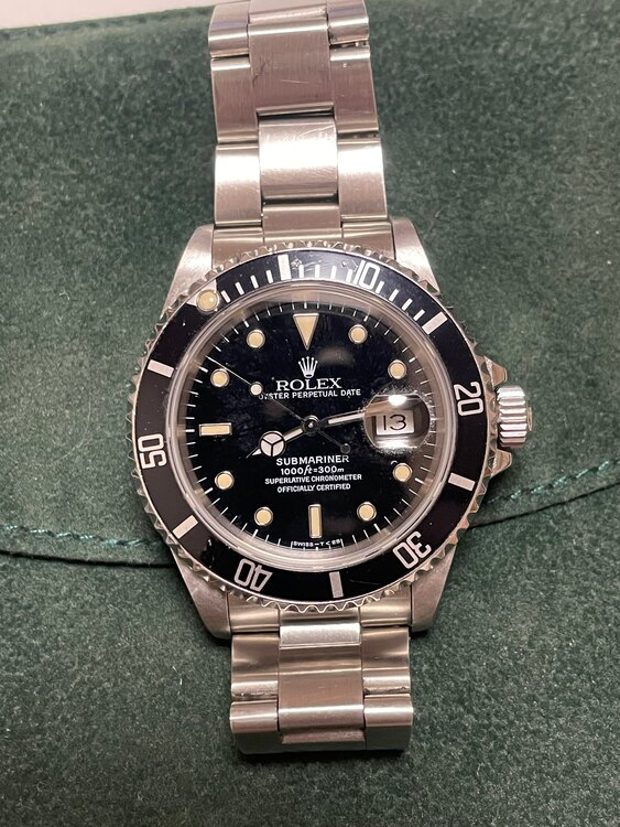 ロレックス サブマリーナー 1661（高級時計）の商品画像 - 査定依頼日：2025年5月14日 - 最高査定価格：1,150,000円