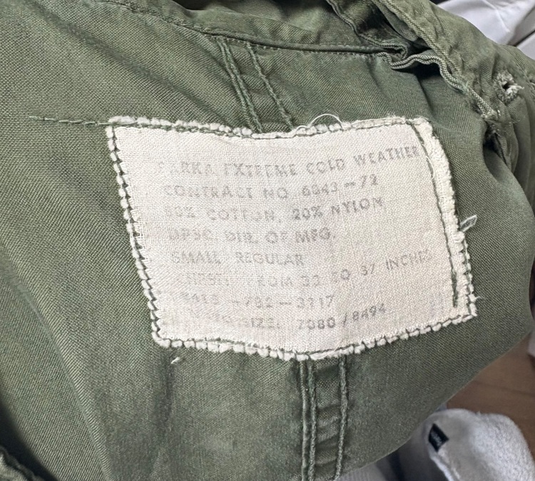 m-65 モッズコート（古着・ファッション）の商品画像 - 査定依頼日：2025年12月2日 - 最高査定価格：15,000円