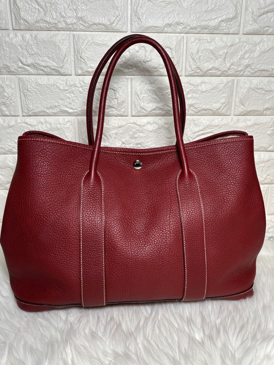 エルメス ガーデンパーティPM ネゴンダ ルージュアッシュ □O刻印（ブランドバッグ）の商品画像 - 査定依頼日：2025年10月30日