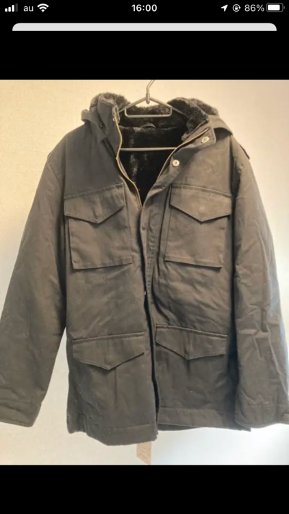 ニッセンスタイル 黒コート（古着・ファッション）の商品画像 - 査定依頼日：2022年10月1日