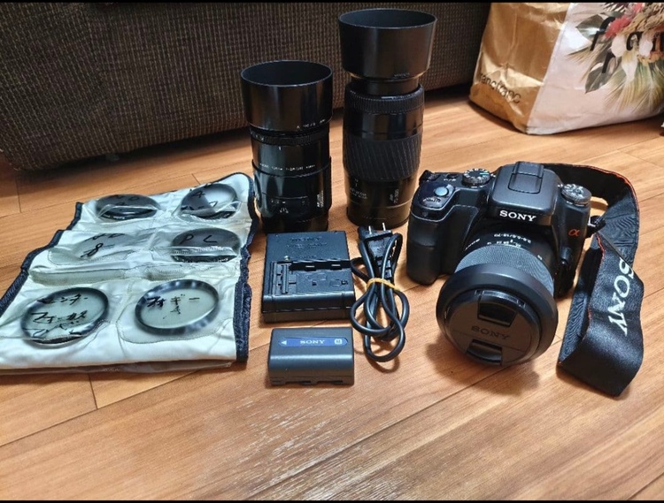 SONY α100（カメラ）の商品画像 - 査定依頼日：2025年12月9日 - 最高査定価格：3,000円