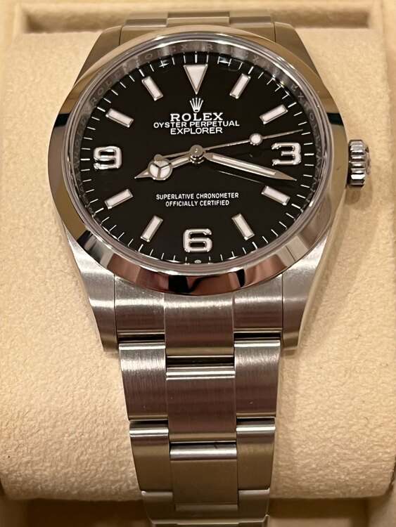 ロレックス エクスプローラー 12427（高級時計）の商品画像 - 査定依頼日：2025年5月29日 - 最高査定価格：1,110,000円