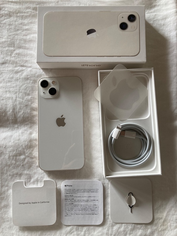 iPhone13 128GB MLND3J/A starlight（スマホ）の商品画像 - 査定依頼日：2025年11月20日 - 最高査定価格：43,000円