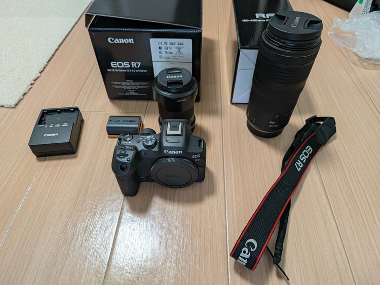 EOS R7 RF-S18-150 RF100-400（カメラ）の商品画像 - 査定依頼日：2026年9月13日 - 最高査定価格：215,000円
