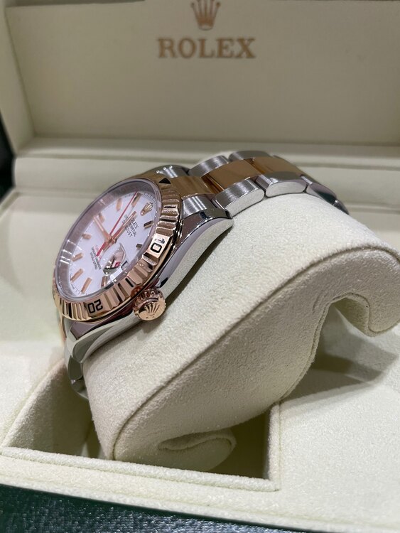 デイトジャスト ターノグラフステンレス×エバーローズゴールド（高級時計）の商品画像 - 査定依頼日：2025年1月6日 - 最高査定価格：1,200,000円