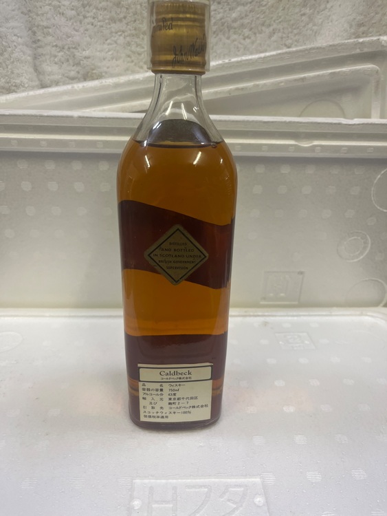 ブラックラベル（お酒）の商品画像 - 査定依頼日：2025年8月31日 - 最高査定価格：2,000円