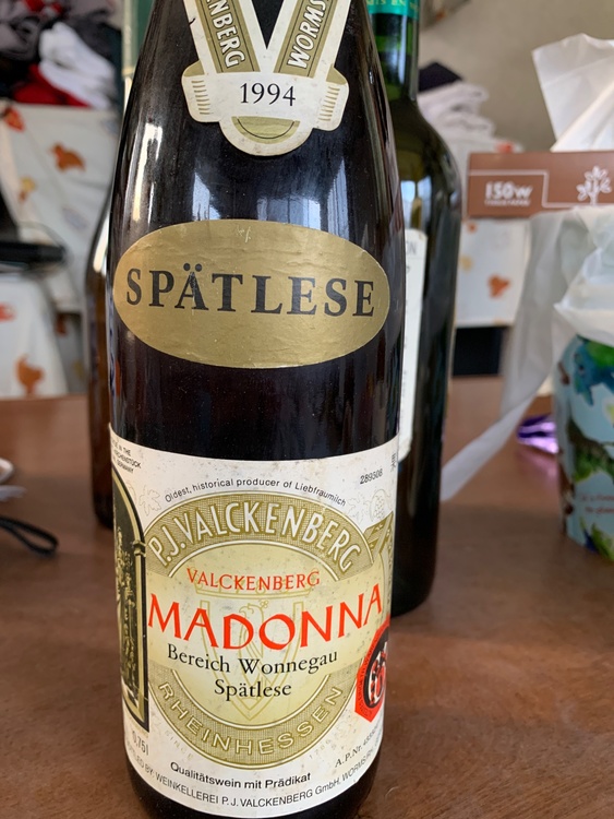 ファンケルベルク　マドンナシュペートレーゼ（お酒）の商品画像 - 査定依頼日：2026年3月15日 - 最高査定価格：10円