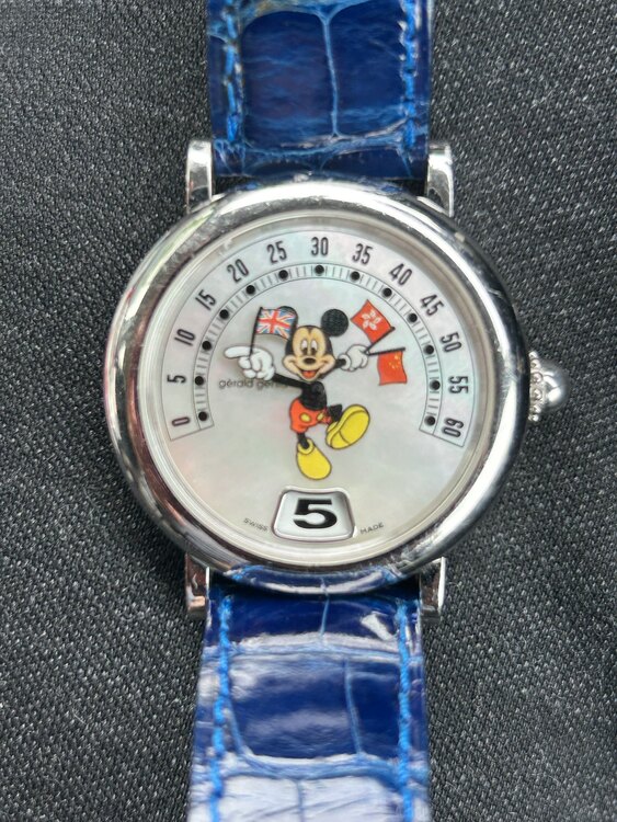 ディズニーコラボ時計（高級時計）の商品画像 - 査定依頼日：2025年5月12日 - 最高査定価格：1,000,000円