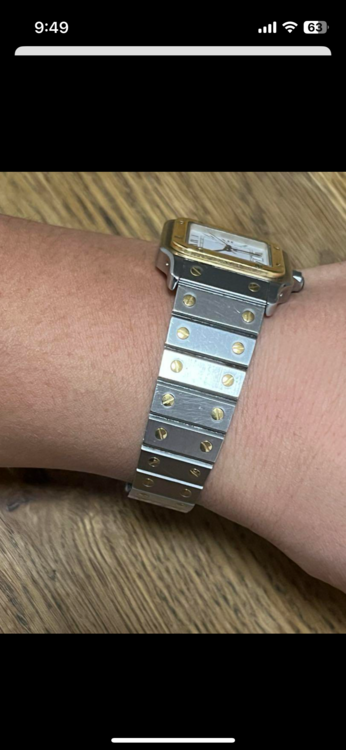 カルティエ サントス Ref296（高級時計）の商品画像 - 査定依頼日：2025年2月3日 - 最高査定価格：620,000円