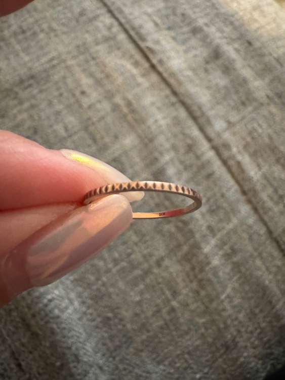 リング（金・貴金属）の商品画像 - 査定依頼日：2025年10月1日 - 最高査定価格：25,000円