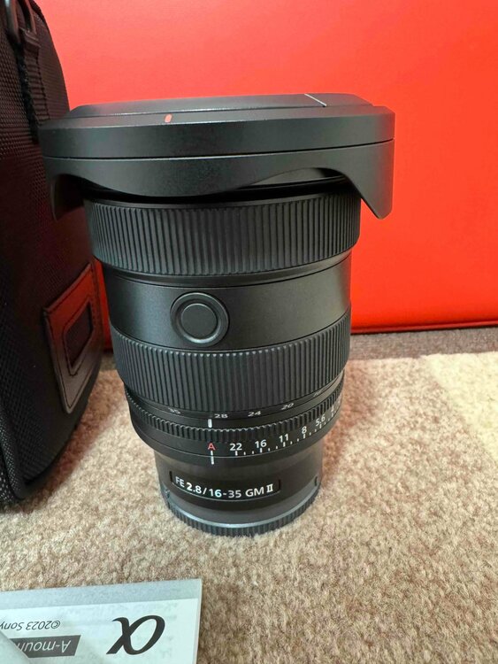SONY FE 16-35mm F2.8 GM II SEL1635GM2（カメラ）の商品画像 - 査定依頼日：2026年7月24日 - 最高査定価格：230,000円