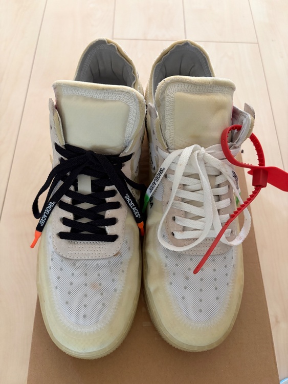 nike off-white the10 airforce1 low（古着・ファッション）の商品画像 - 査定依頼日：2026年9月1日 - 最高査定価格：18,000円