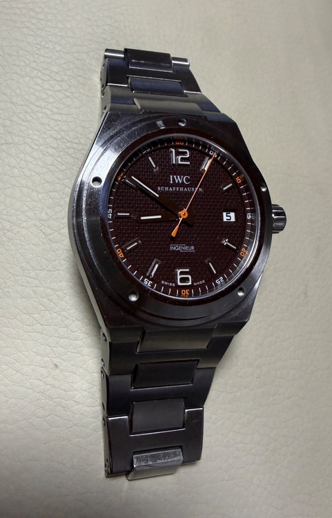 野口健モデル 200本限定　ブラウン　SS　IW322712（高級時計）の商品画像 - 査定依頼日：2026年2月16日 - 最高査定価格：800,000円