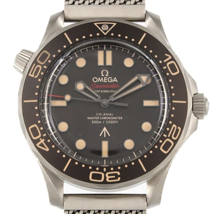 オメガ シーマスターダイバー300M･007エディション TI（高級時計）の商品画像 - 査定依頼日：2026年7月16日 - 最高査定価格：1,200,000円
