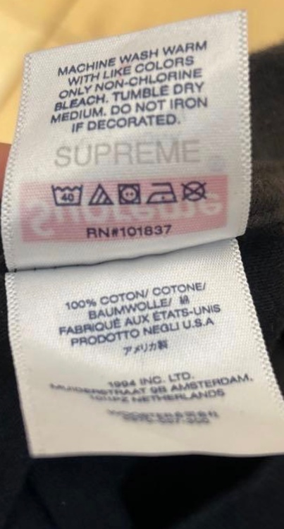 Supreme YoungBoy Tee（古着・ファッション）の商品画像 - 査定依頼日：2026年8月24日 - 最高査定価格：4,000円