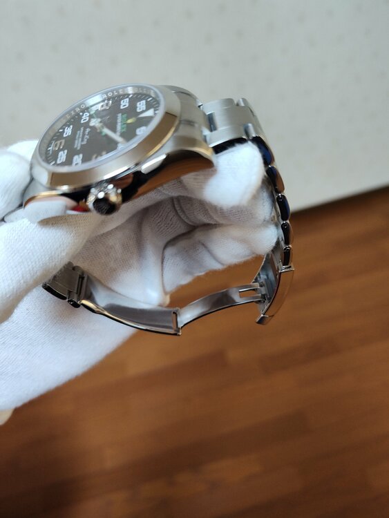 ロレックス エアキング 11690（高級時計）の商品画像 - 査定依頼日：2026年2月19日 - 最高査定価格：1,200,000円