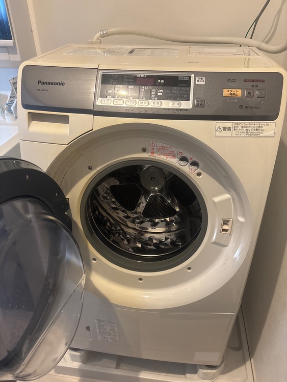 Panasonic ドラム式洗濯乾燥機（家電）の商品画像 - 査定依頼日：2025年10月29日 - 最高査定価格：1,000円