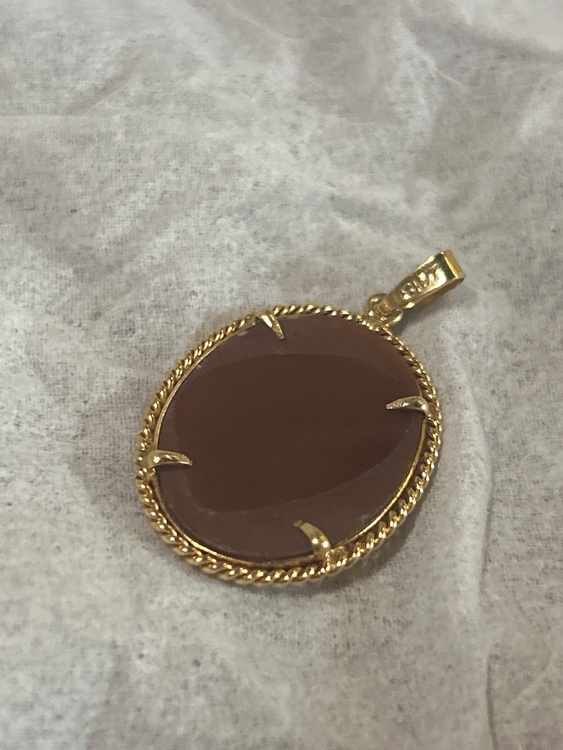 カメオペンダントヘッド（金・貴金属）の商品画像 - 査定依頼日：2025年9月28日 - 最高査定価格：40,000円