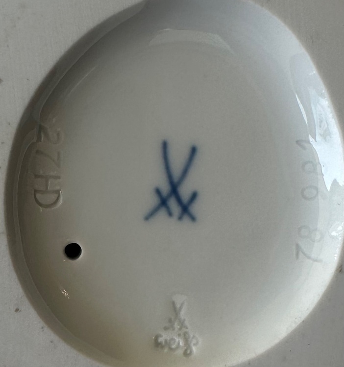 マイセン（美術品・骨董品）の商品画像 - 査定依頼日：2025年7月20日 - 最高査定価格：21,000円