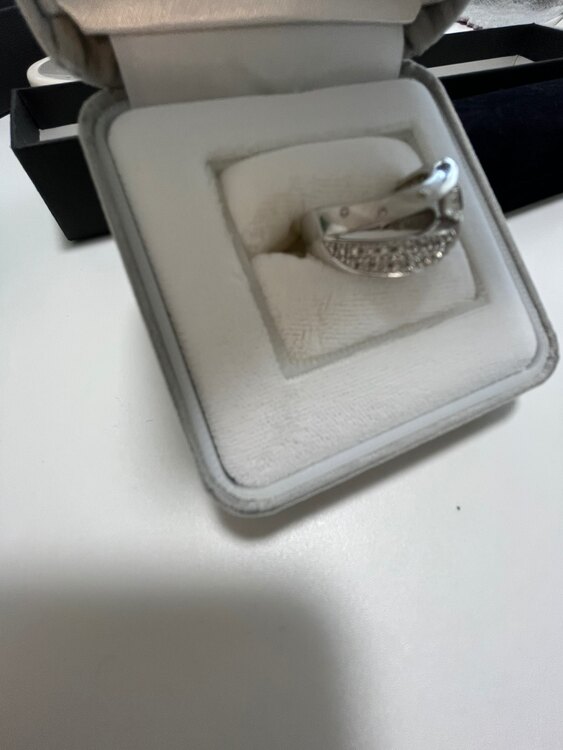 艶消しダイヤ0.32、0.414指輪（金・貴金属）の商品画像 - 査定依頼日：2025年2月13日 - 最高査定価格：70,000円