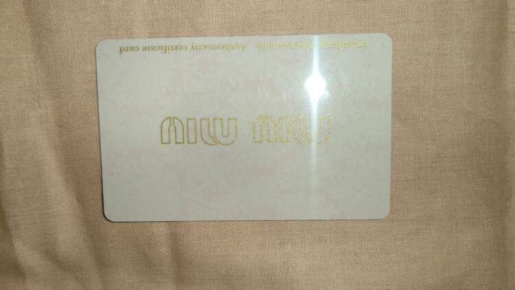 ミュウミュウ  （ブランドバッグ）の商品画像 - 査定依頼日：2025年3月14日 - 最高査定価格：160,000円