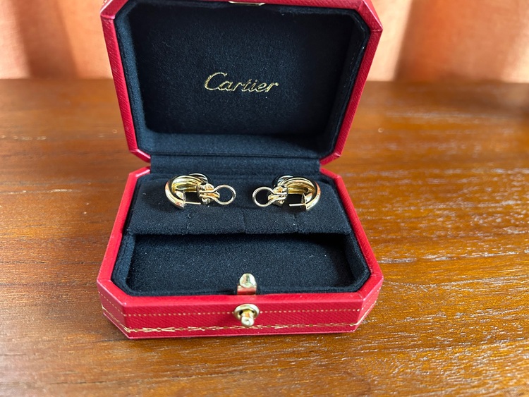 カルティエ　トリニティ　ピアス　大（金・貴金属）の商品画像 - 査定依頼日：2025年6月25日 - 最高査定価格：300,000円