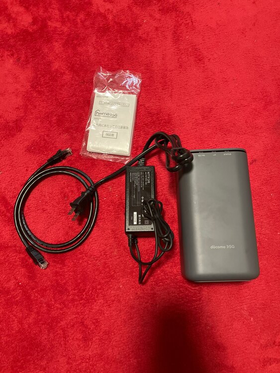 docomohome5G HR01（家電）の商品画像 - 査定依頼日：2024年12月19日 - 最高査定価格：2,000円