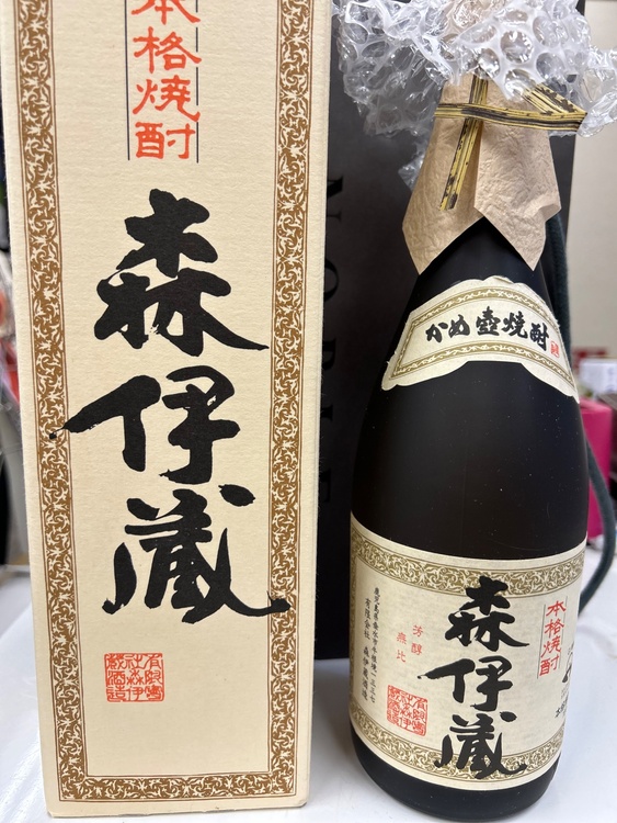 森伊蔵（お酒）の商品画像 - 査定依頼日：2025年12月19日 - 最高査定価格：47,600円