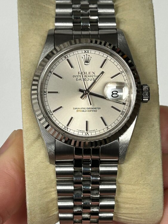 ロレックス デイトジャスト 12623（高級時計）の商品画像 - 査定依頼日：2025年3月8日 - 最高査定価格：920,000円