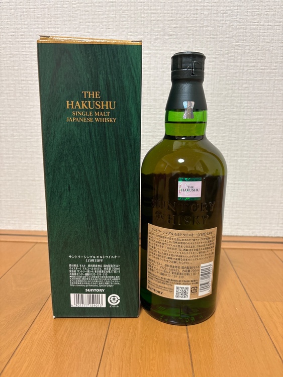 サントリー白州１８年（お酒）の商品画像 - 査定依頼日：2026年5月22日 - 最高査定価格：67,000円