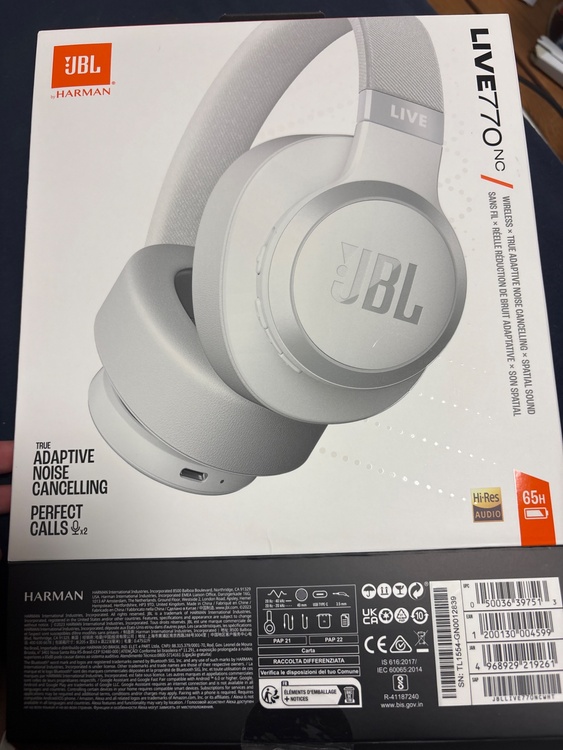 JBL LIVE770NC（オーディオ・スピーカー）の商品画像 - 査定依頼日：2026年3月31日 - 最高査定価格：2,100円