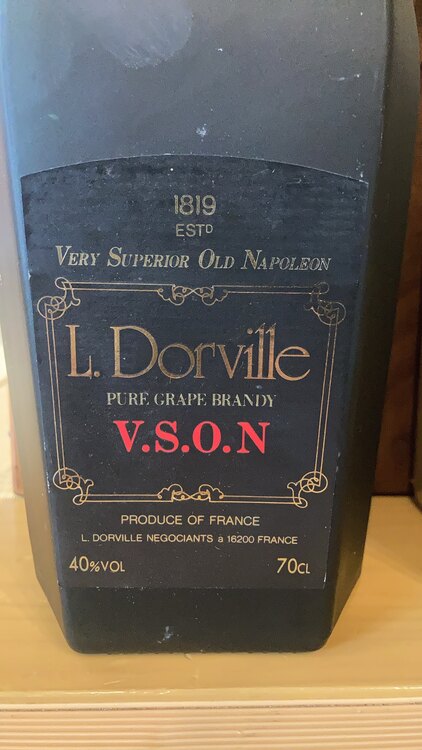 ル・ドービル　ナポレオン（お酒）の商品画像 - 査定依頼日：2025年3月2日 - 最高査定価格：10円