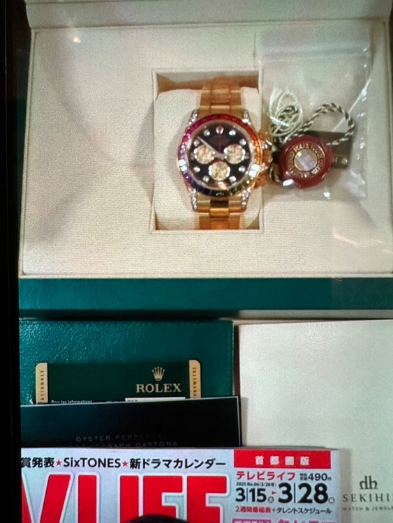 ロレックス デイトナ （高級時計）の商品画像 - 査定依頼日：2025年10月22日 - 最高査定価格：45,000,000円