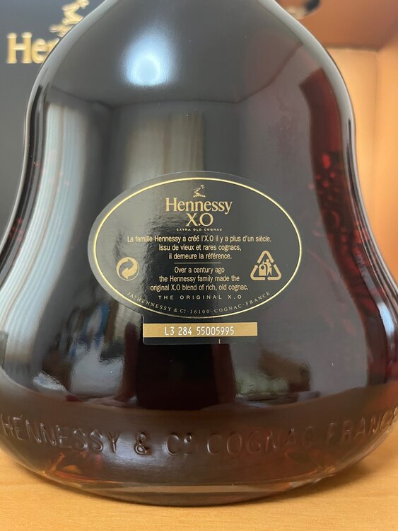 XO（お酒）の商品画像 - 査定依頼日：2025年3月29日 - 最高査定価格：13,000円