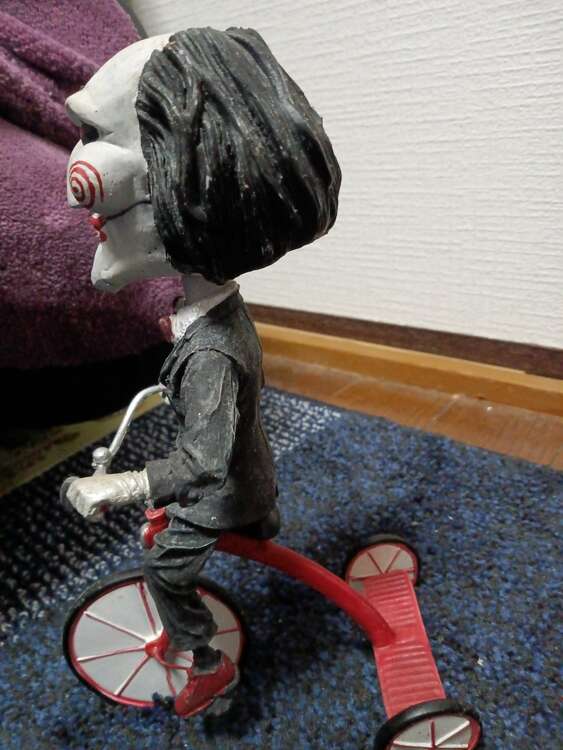 ソウ ビリー フィギュア Saw Billy With Tricycle Hea（フィギュア・プラモデル）の商品画像 - 査定依頼日：2025年4月5日 - 最高査定価格：2,000円