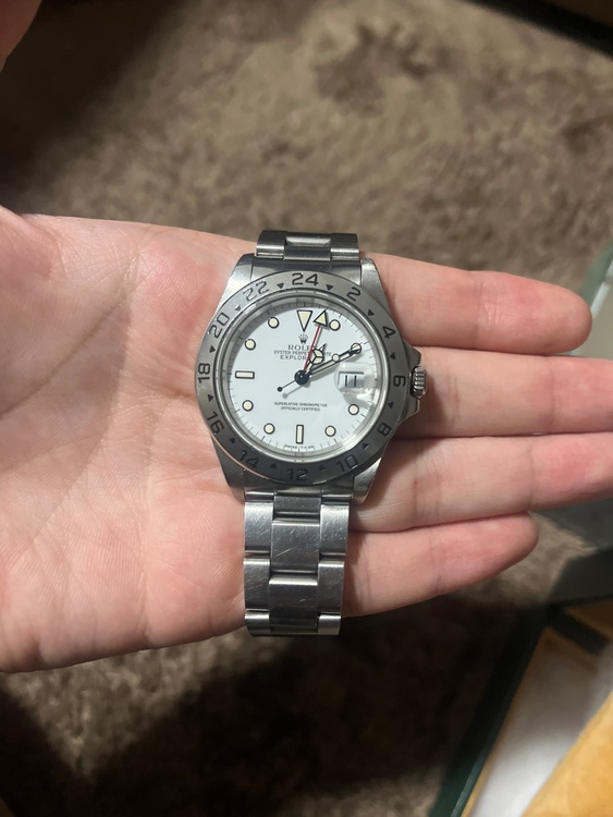 ロレックス エクスプローラー 1657（高級時計）の商品画像 - 査定依頼日：2026年3月29日 - 最高査定価格：1,400,000円