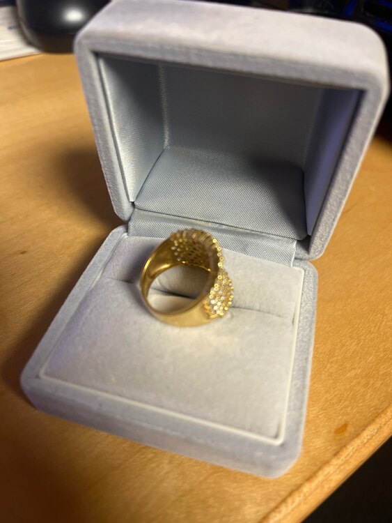 18金リング（金・貴金属）の商品画像 - 査定依頼日：2024年1月21日 - 最高査定価格：100,000円