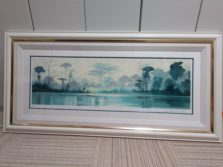 ミッシェル・バテュ　モンスーンの後に　（美術品・骨董品）の商品画像 - 査定依頼日：2026年2月24日 - 最高査定価格：1,000円