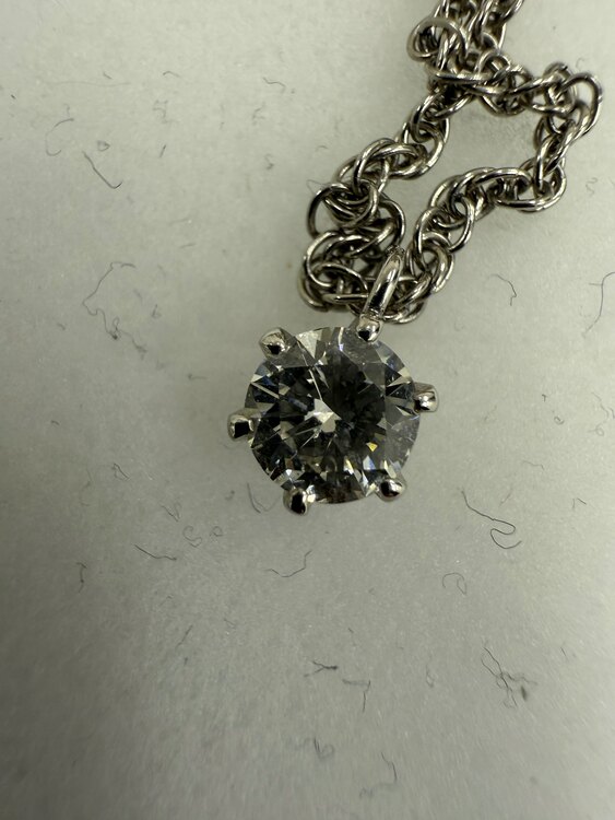 ダイヤモンドネックレス（金・貴金属）の商品画像 - 査定依頼日：2025年3月4日 - 最高査定価格：55,000円