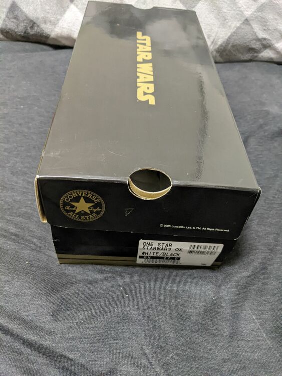 ONE STAR STARWARS OX WHITE/BLACK（古着・ファッション）の商品画像 - 査定依頼日：2025年8月29日 - 最高査定価格：8,000円