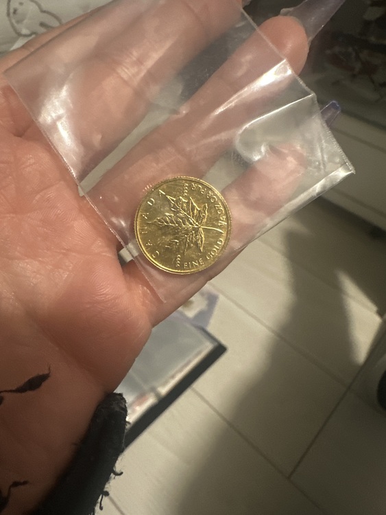 メープルリーフ金貨（金・貴金属）の商品画像 - 査定依頼日：2026年5月21日 - 最高査定価格：23,228円