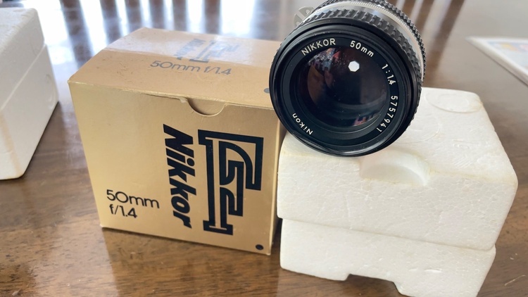 AI-S 50mmF1.4箱付（カメラ）の商品画像 - 査定依頼日：2026年7月5日 - 最高査定価格：10,000円