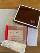 コーチ名刺入れ（ブランド財布・小物）の商品画像 - 査定依頼日：2024年7月28日 - 最高査定価格：1,500円