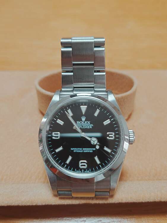 ロレックス エクスプローラー 114270（高級時計）の商品画像 - 査定依頼日：2025年4月23日 - 最高査定価格：800,000円