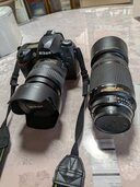 Nikon　D70s　Af-sレンズ付きと望遠RD　70〜300mm（カメラ）の商品画像 - 査定依頼日：2026年4月6日 - 最高査定価格：5,000円